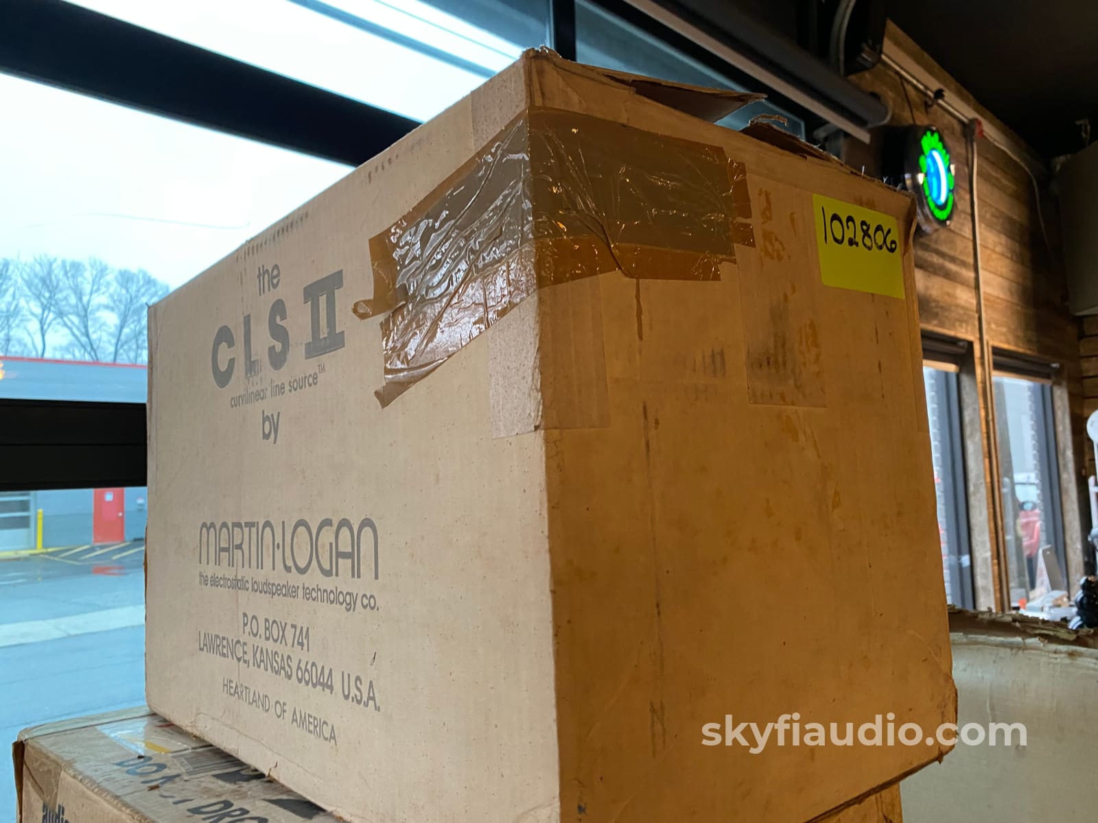 Martin Logan Cls Ii Electrostatic Speakers