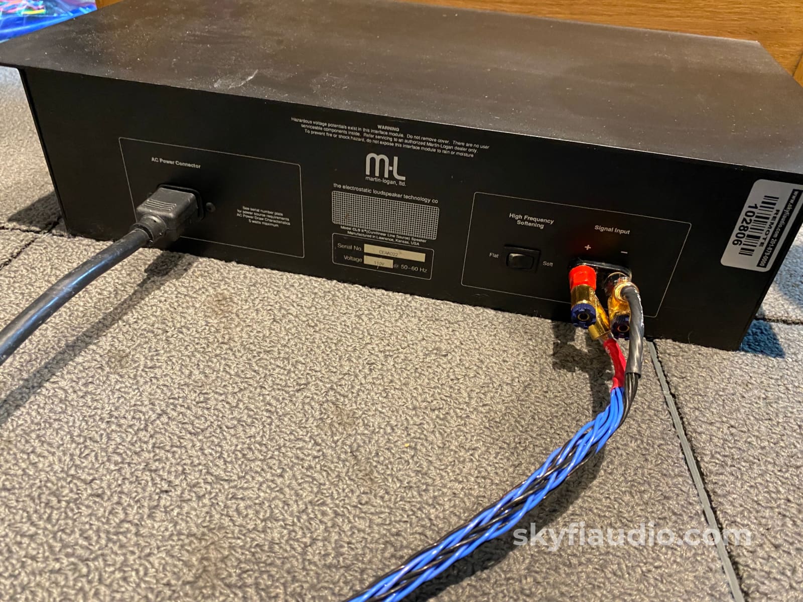 Martin Logan Cls Ii Electrostatic Speakers