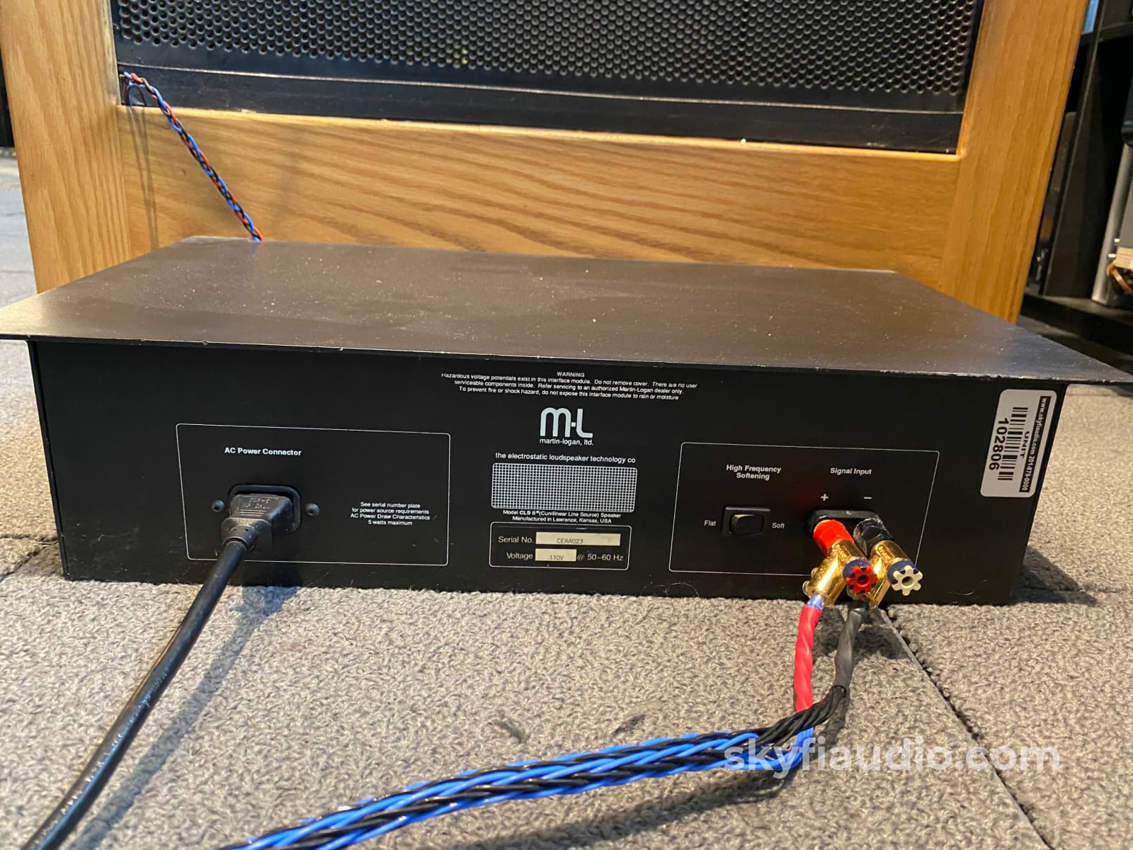 Martin Logan Cls Ii Electrostatic Speakers