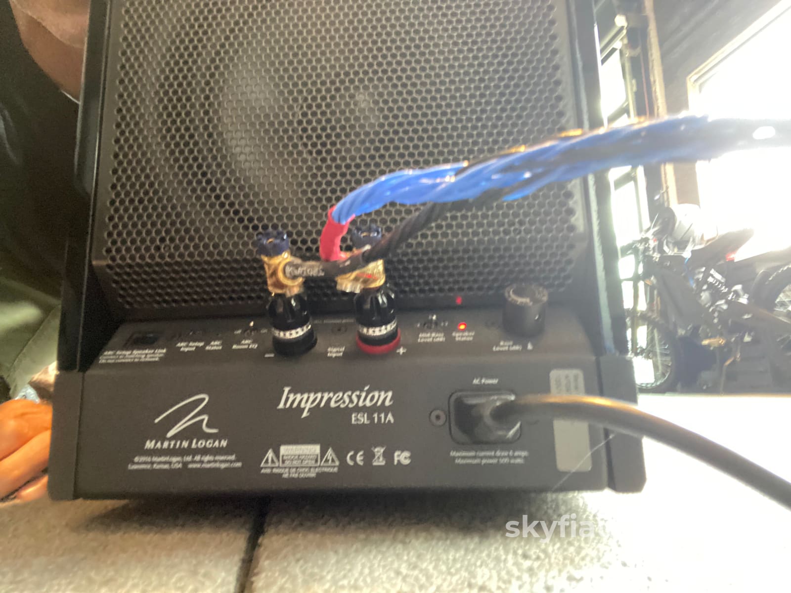 Martin Logan Impression Esl 11A Electrostatic Hybrid Speakers