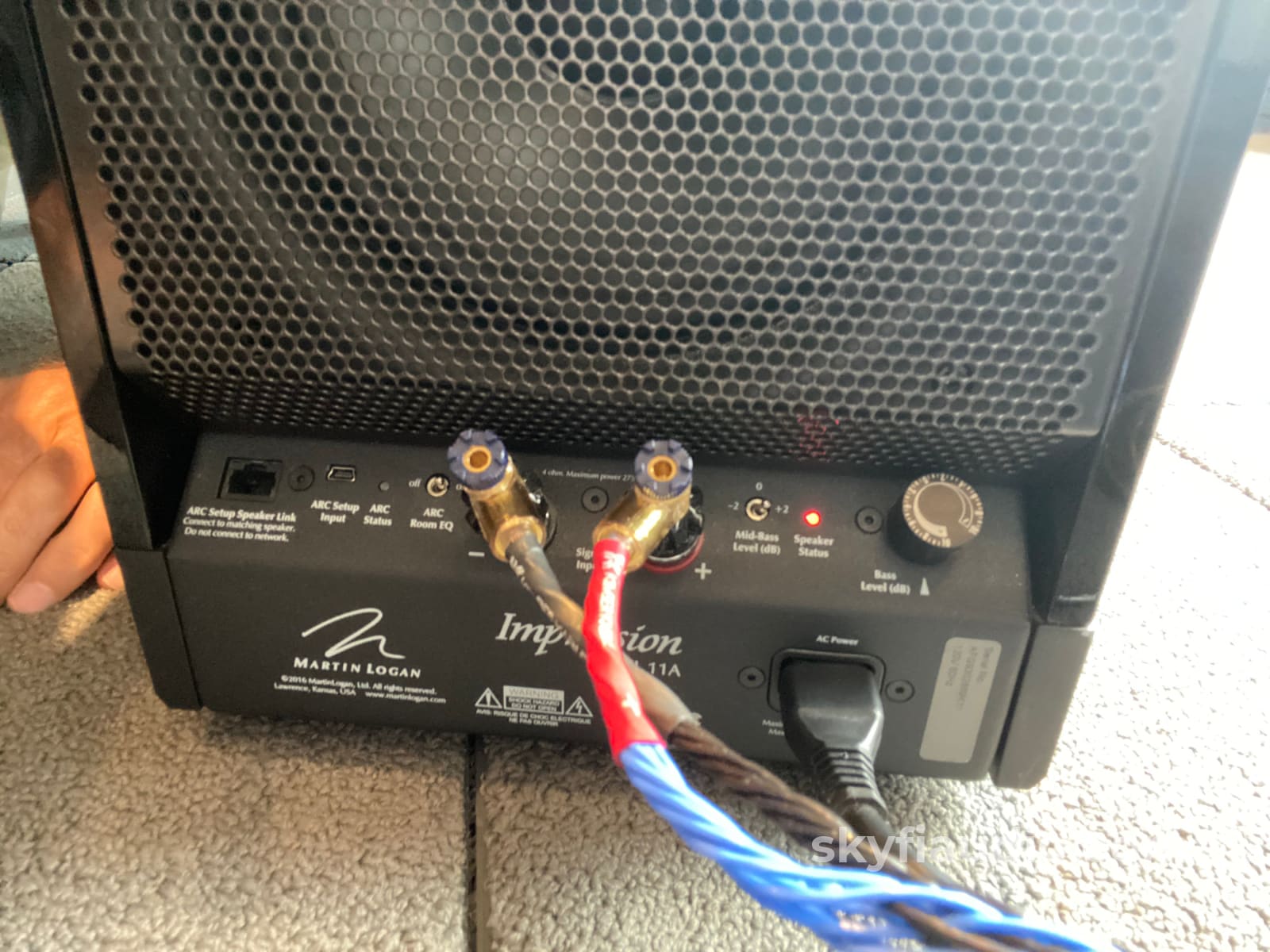 Martin Logan Impression Esl 11A Electrostatic Hybrid Speakers