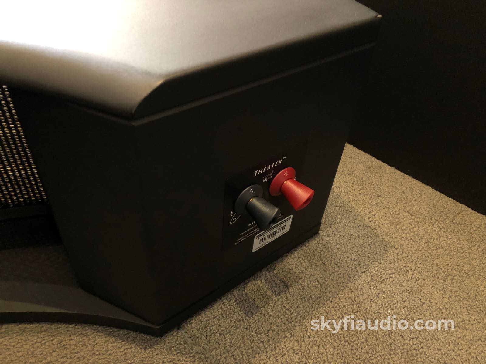 Martin Logan Reference Theater Esl Center Channel Speaker With Articulating Bracket Speakers