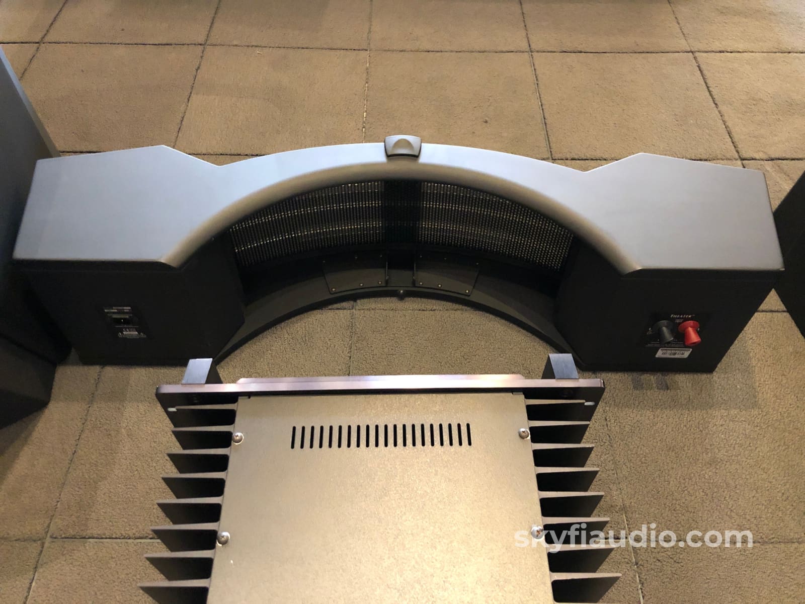 Martin Logan Reference Theater Esl Center Channel Speaker With Articulating Bracket Speakers