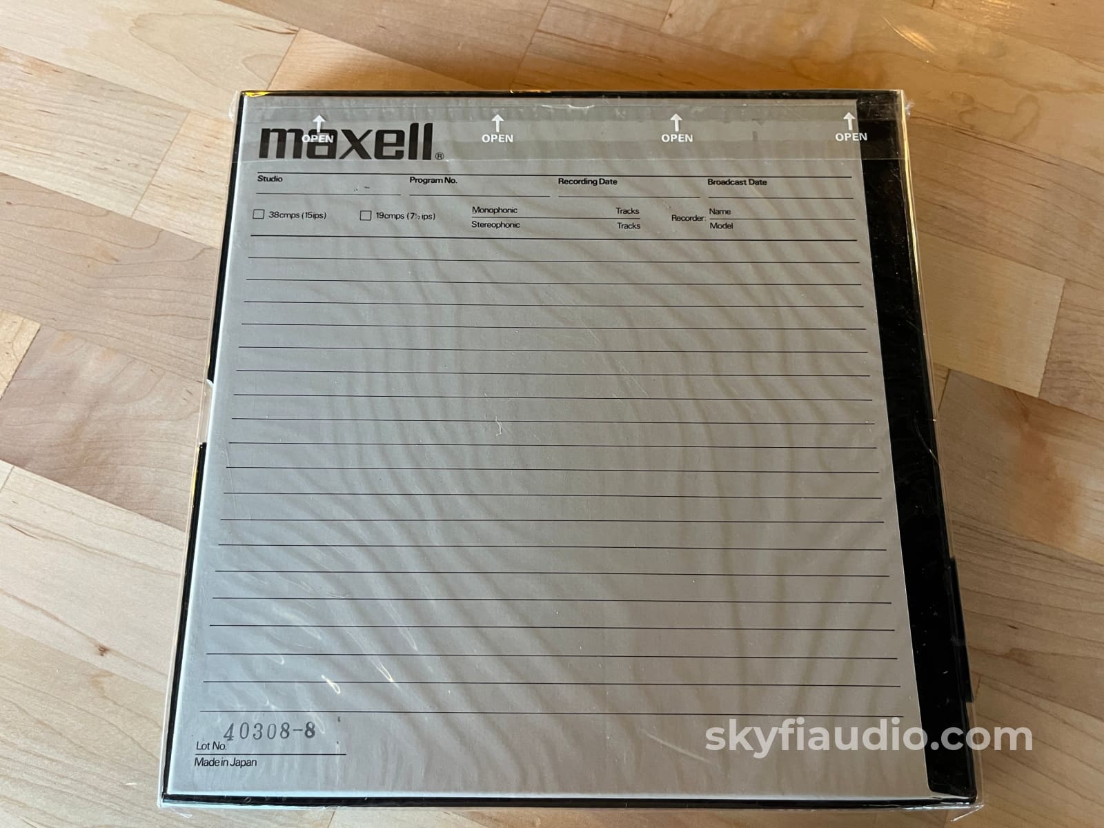 Maxell UD-XL 35-180B Reel To Reel Tape - New Old Stock Accessory