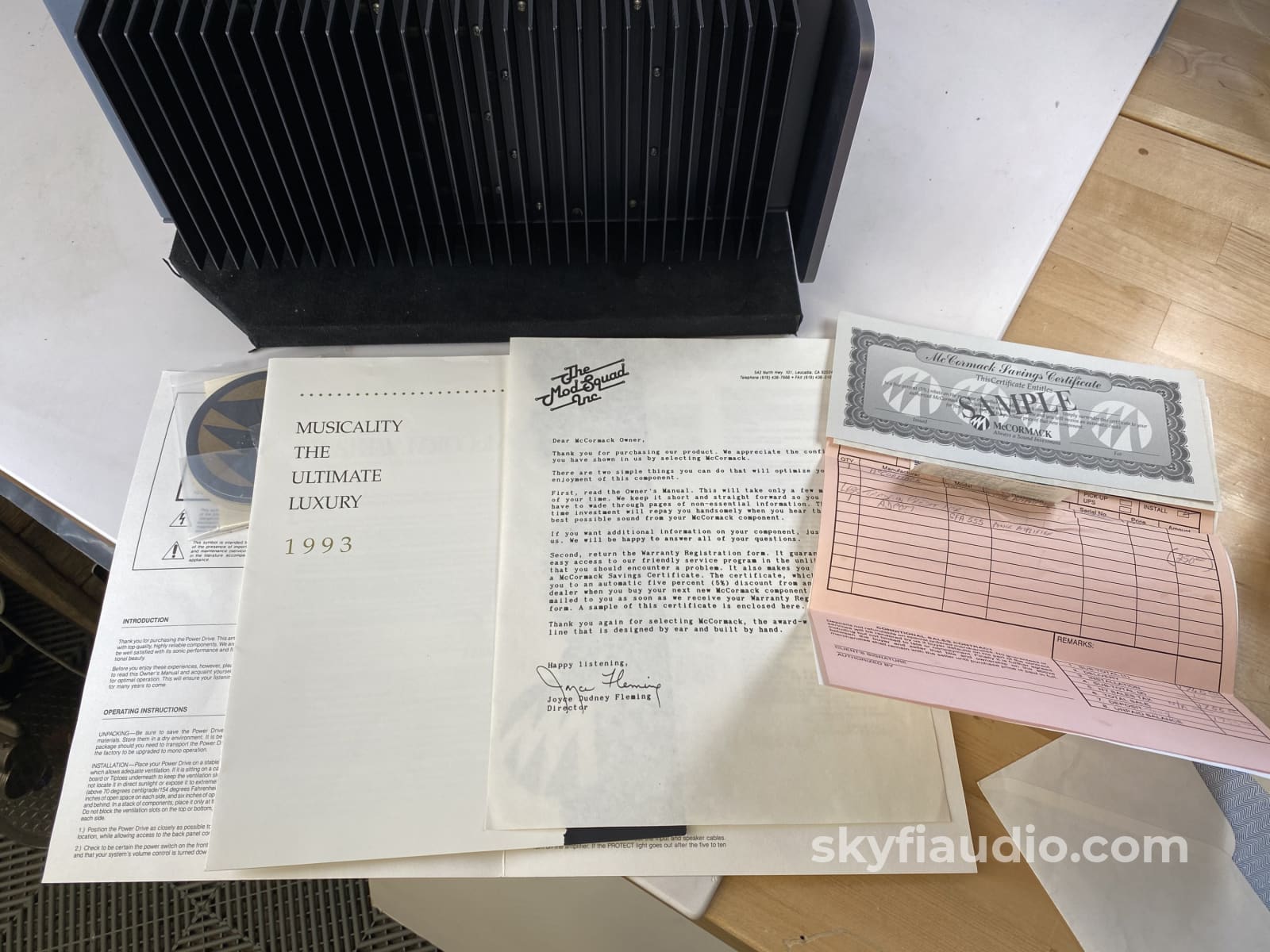 Mccormack Power Drive Dna-1 Amplifier