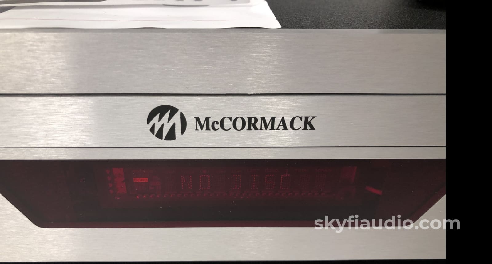 Mccormack Udp-1 Sacd/Cd Player - Burr-Brown Dacs Complete With Remote Box And Manual Cd + Digital