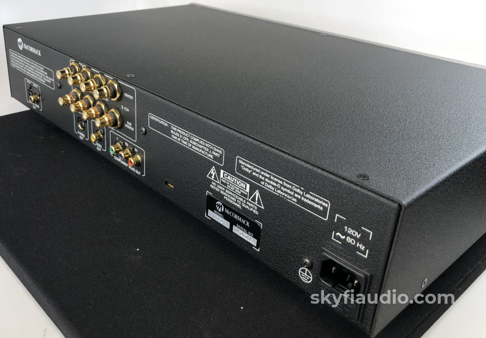 Mccormack Udp-1 Sacd/Cd Player - Burr-Brown Dacs Complete With Remote Box And Manual Cd + Digital