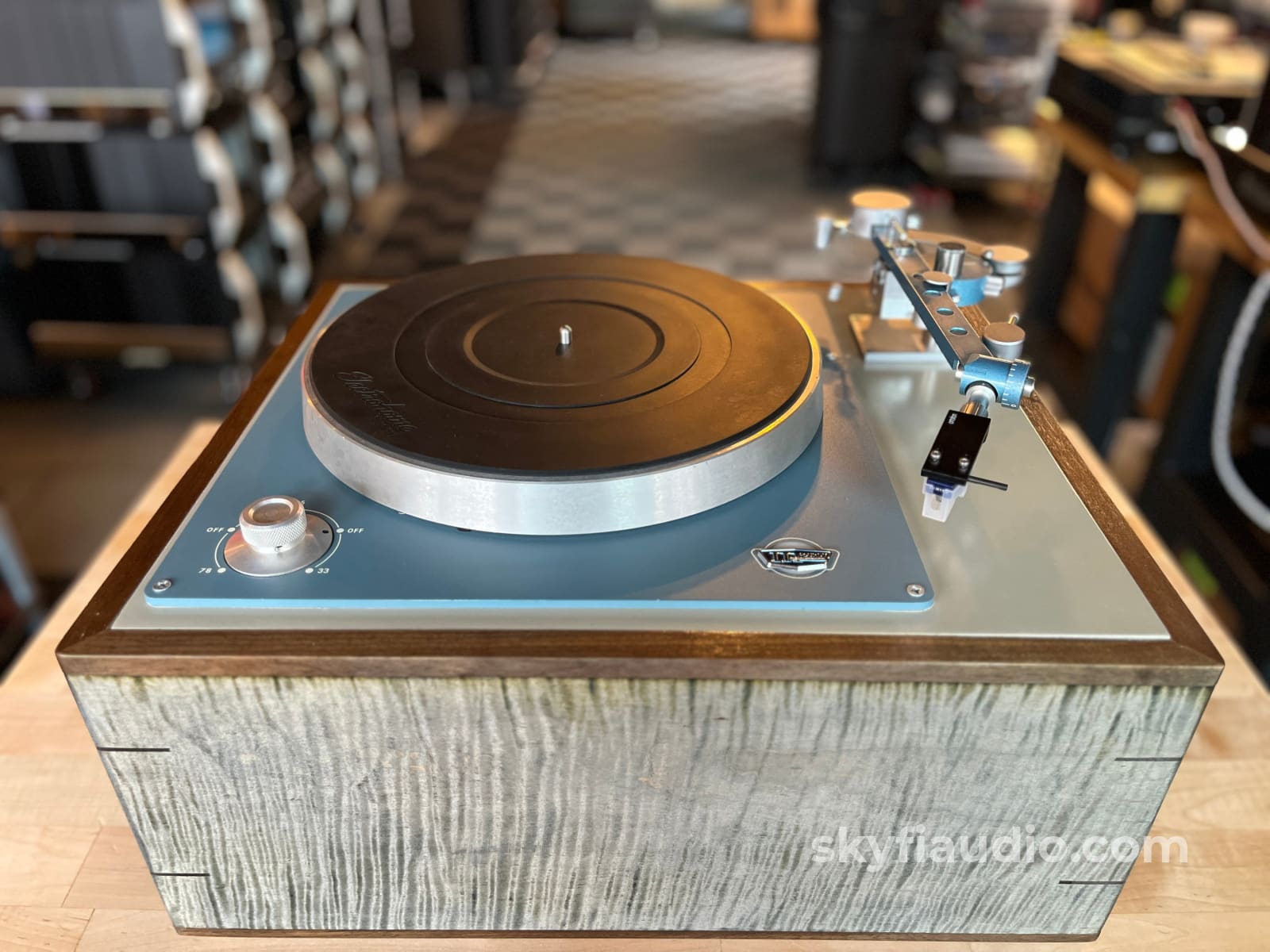 McCurdy CH-12 Boradcast Turntable W/ Custom Plinth - Dynavector Arm - Sumiko Songbird Cartridge - Turntable