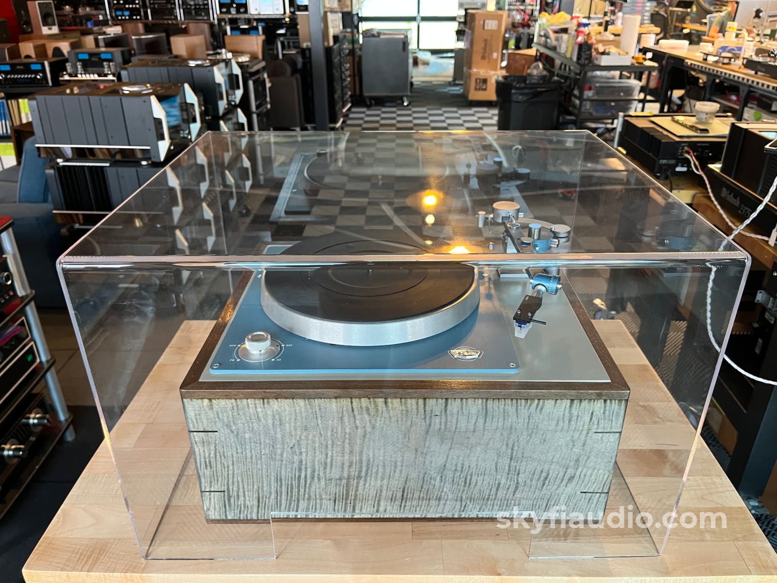 McCurdy CH-12 Boradcast Turntable W/ Custom Plinth - Dynavector Arm - Sumiko Songbird Cartridge - Turntable