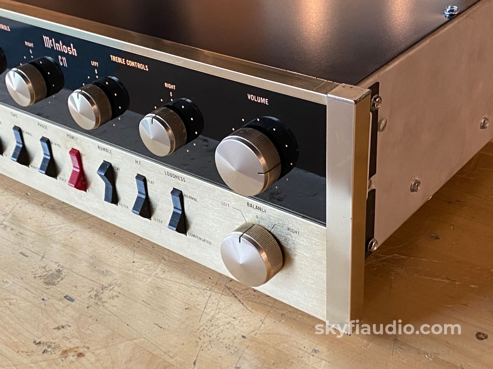 Mcintosh C11 Vintage All Tube Preamplifier From Abkco Music & Records - The Rolling Stones And More!
