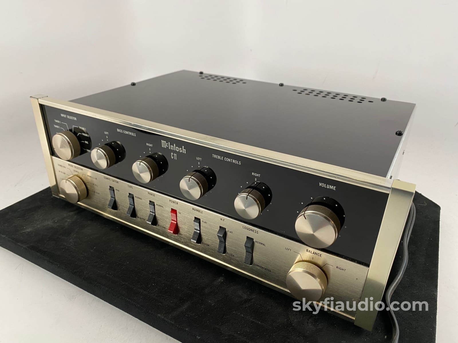 Mcintosh C11 Vintage All Tube Preamplifier - Full Restoration