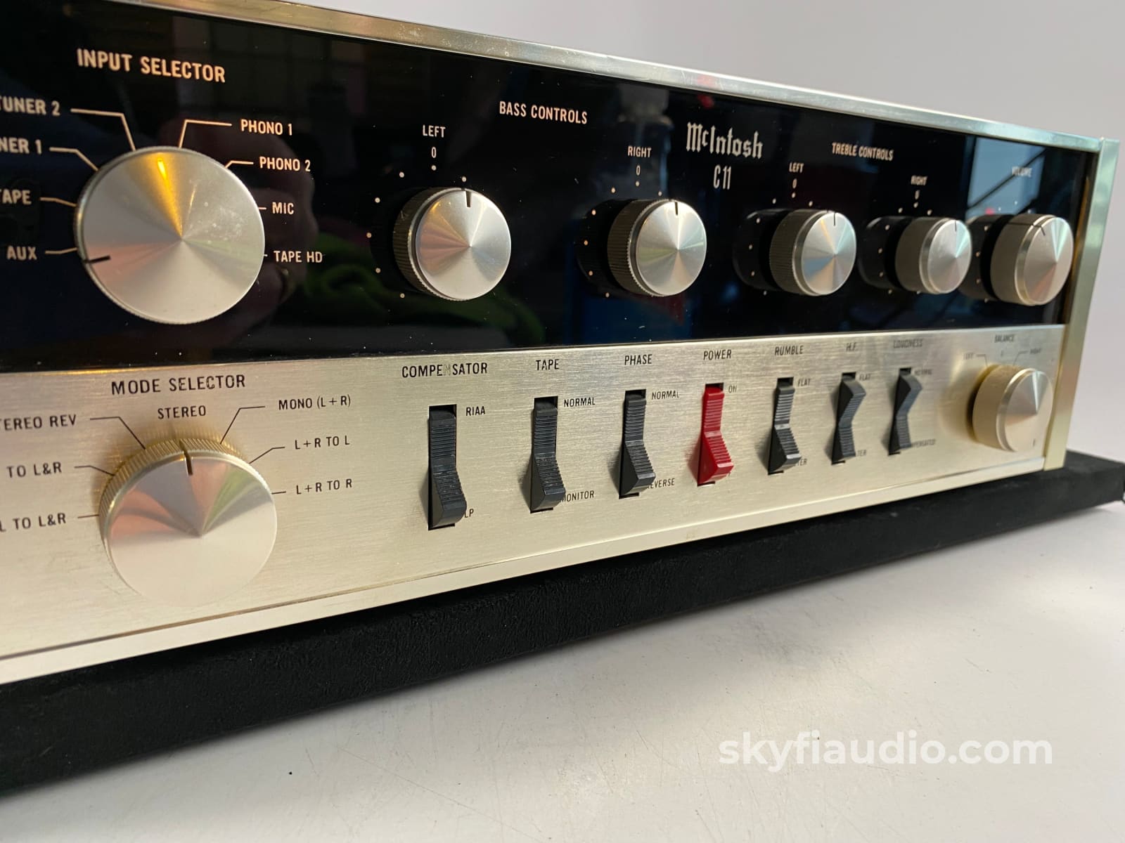 Mcintosh C11 Vintage All Tube Preamplifier - Full Restoration