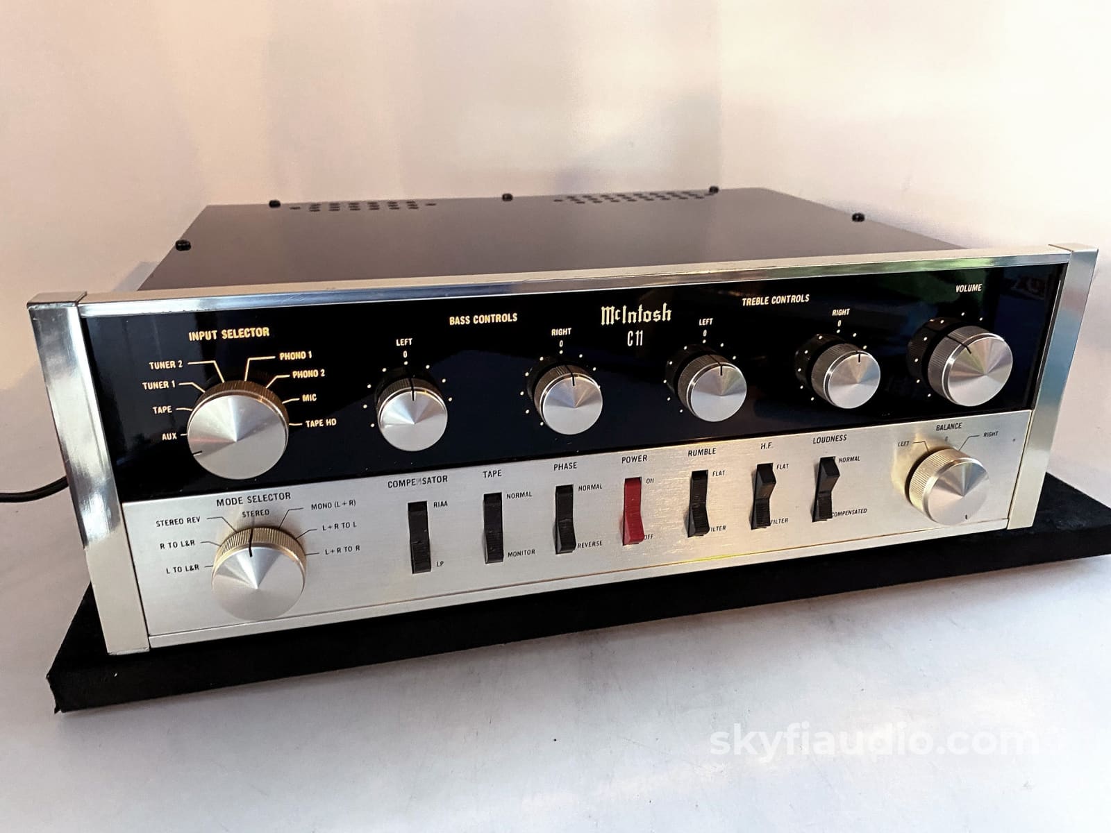 Mcintosh C11 Vintage All Tube Preamplifier - Full Restoration