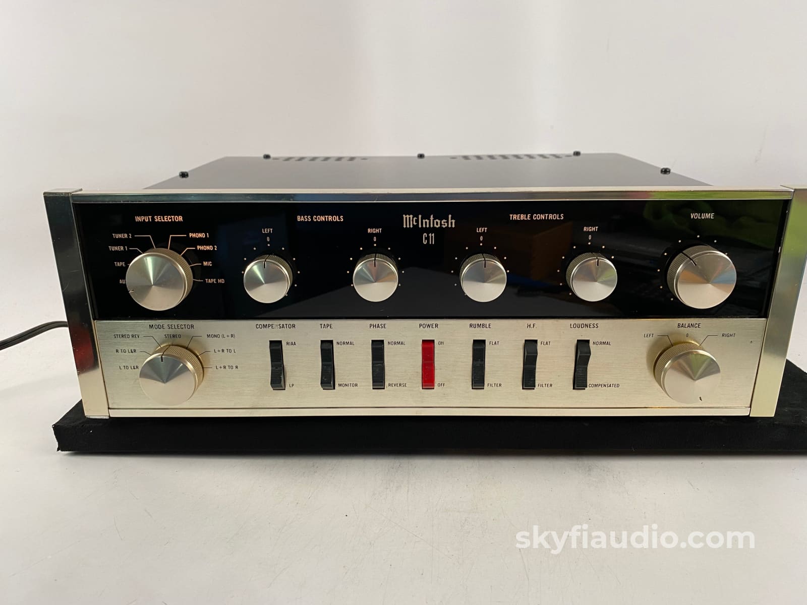 Mcintosh C11 Vintage All Tube Preamplifier - Full Restoration