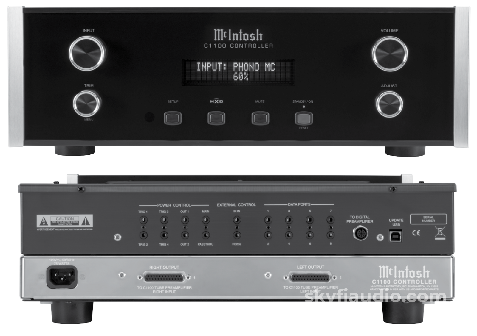 Mcintosh C1100 All Tube Flagship Preamplifier - In Store Only