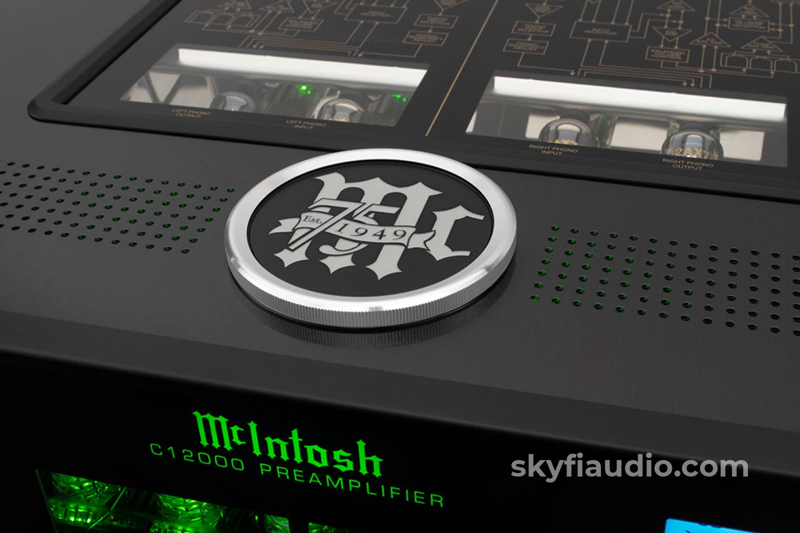 Mcintosh C12000 75Th Anniversary Hybrid Drive All Analog Flagship Preamplifier - New