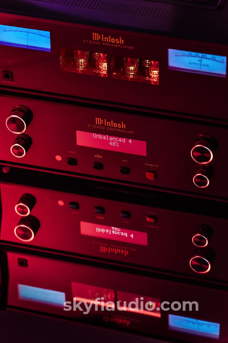 McIntosh C12000 Hybrid Drive All Analog Flagship Preamplifier - NEW - Preamplifier