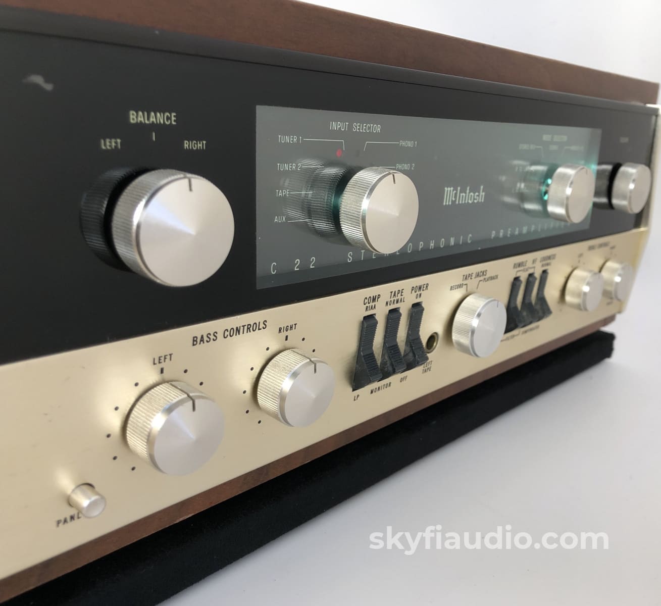 Mcintosh C22 Vintage All-Tube Preamp - Collectors Edition Skyfi Restored Preamplifier