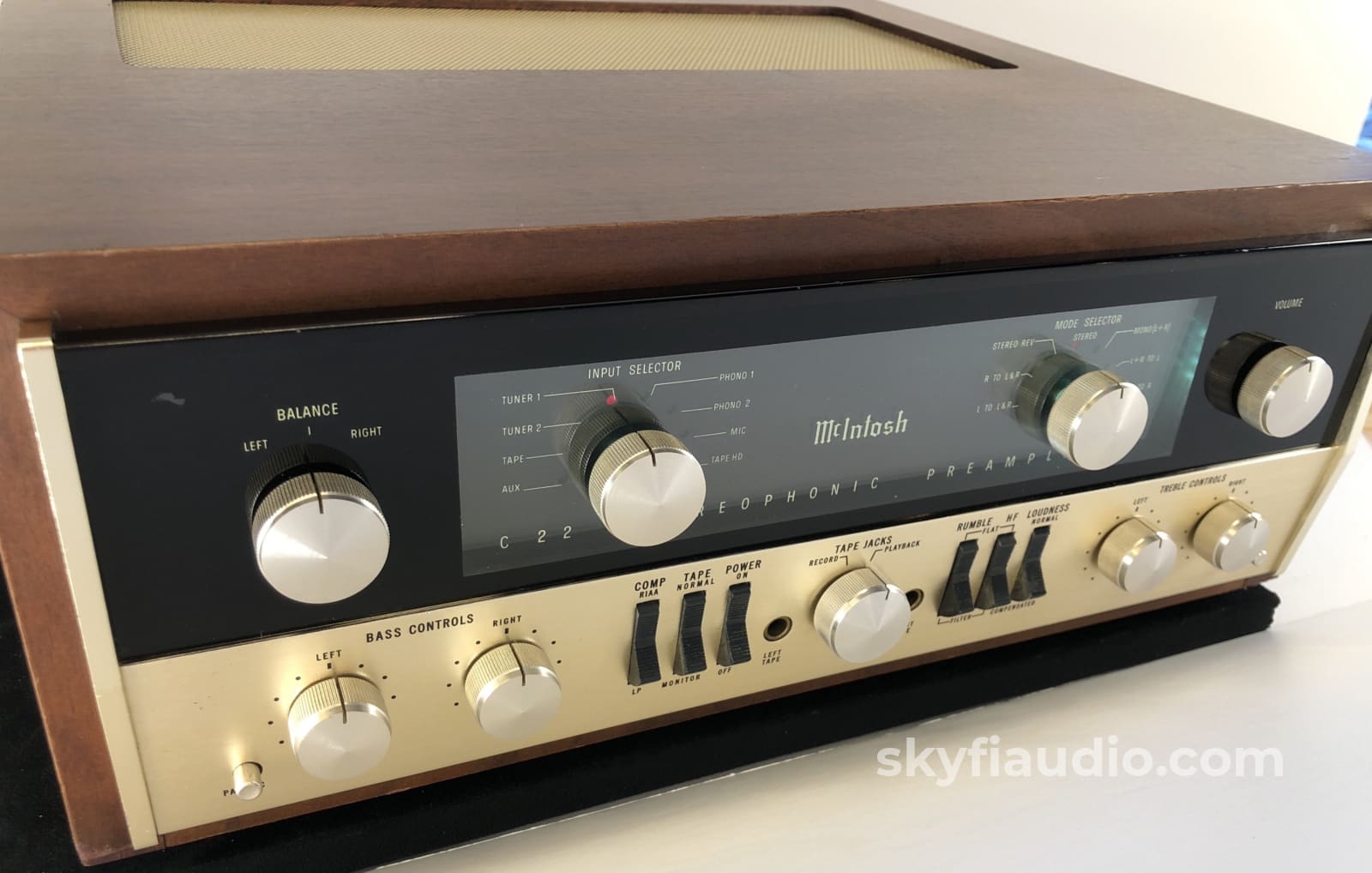 Mcintosh C22 Vintage All-Tube Preamp - Collectors Edition Skyfi Restored Preamplifier