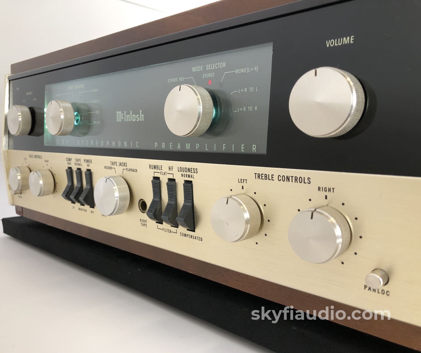 Mcintosh C22 Vintage All-Tube Preamp - Collectors Edition Skyfi Restored Preamplifier