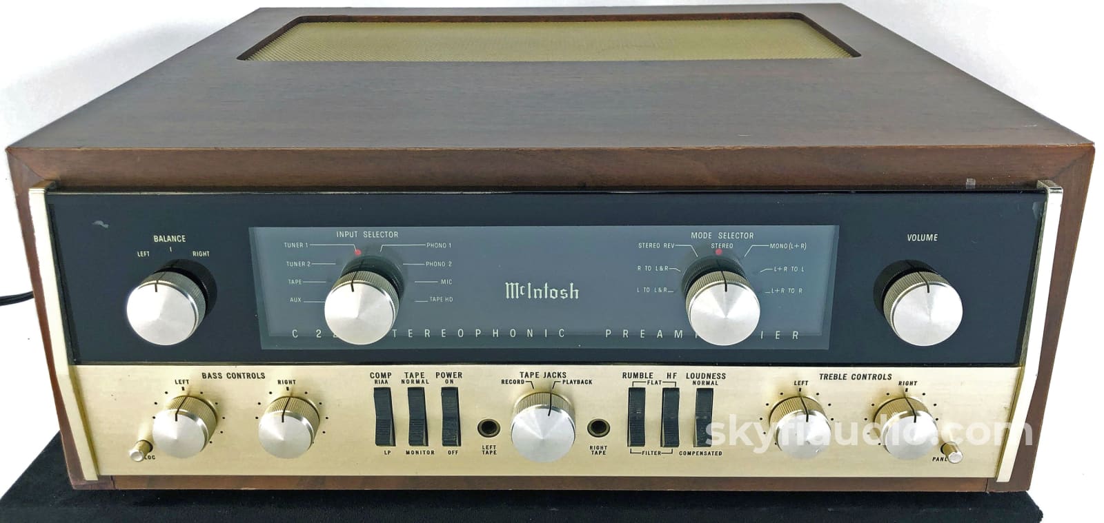 McIntosh C22 Vintage All-Tube Preamp - Collectors Edition - SkyFi Rest