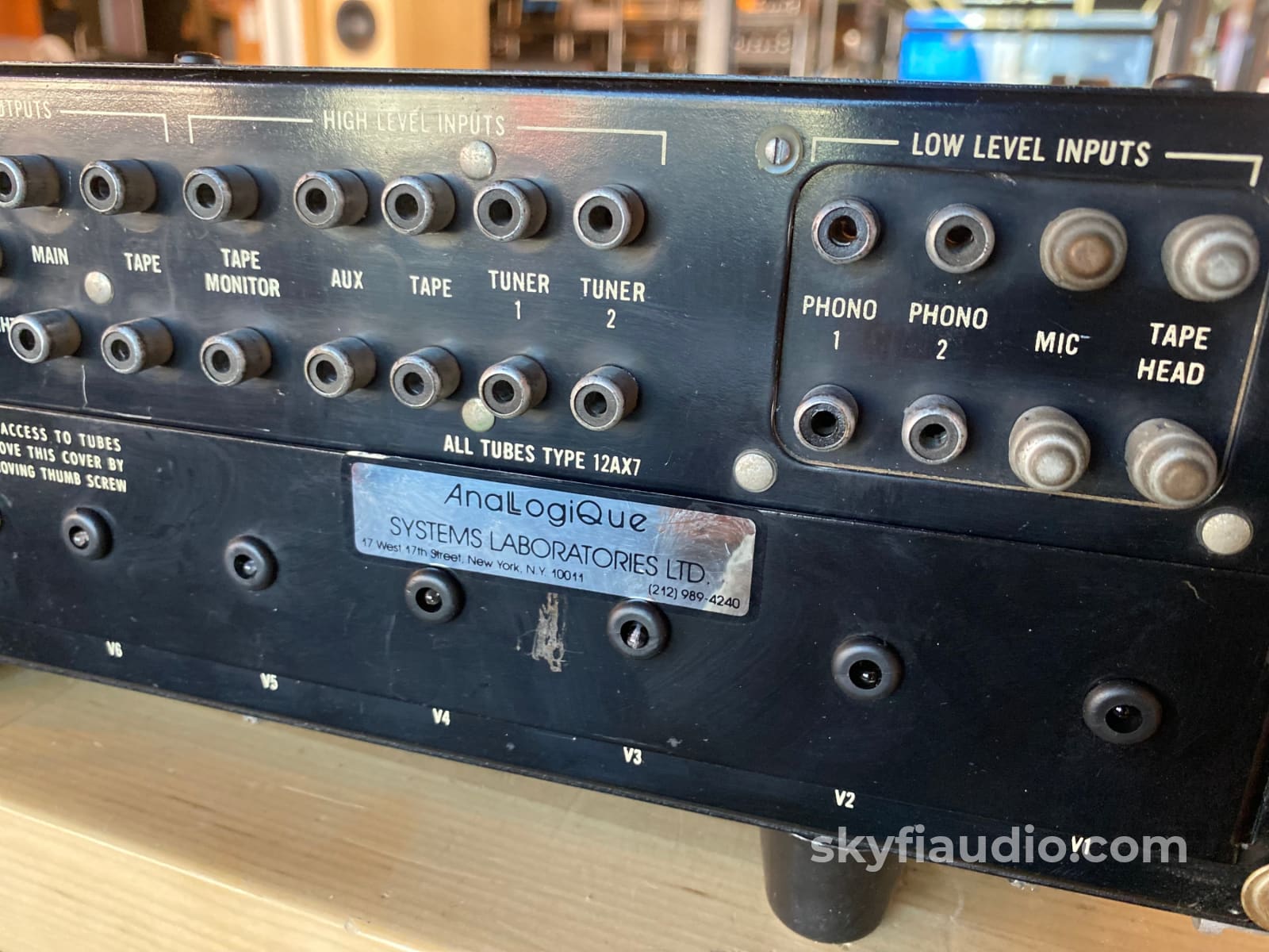 Mcintosh C22 Vintage Tube Preamplifier Restored And Highly Collectible .