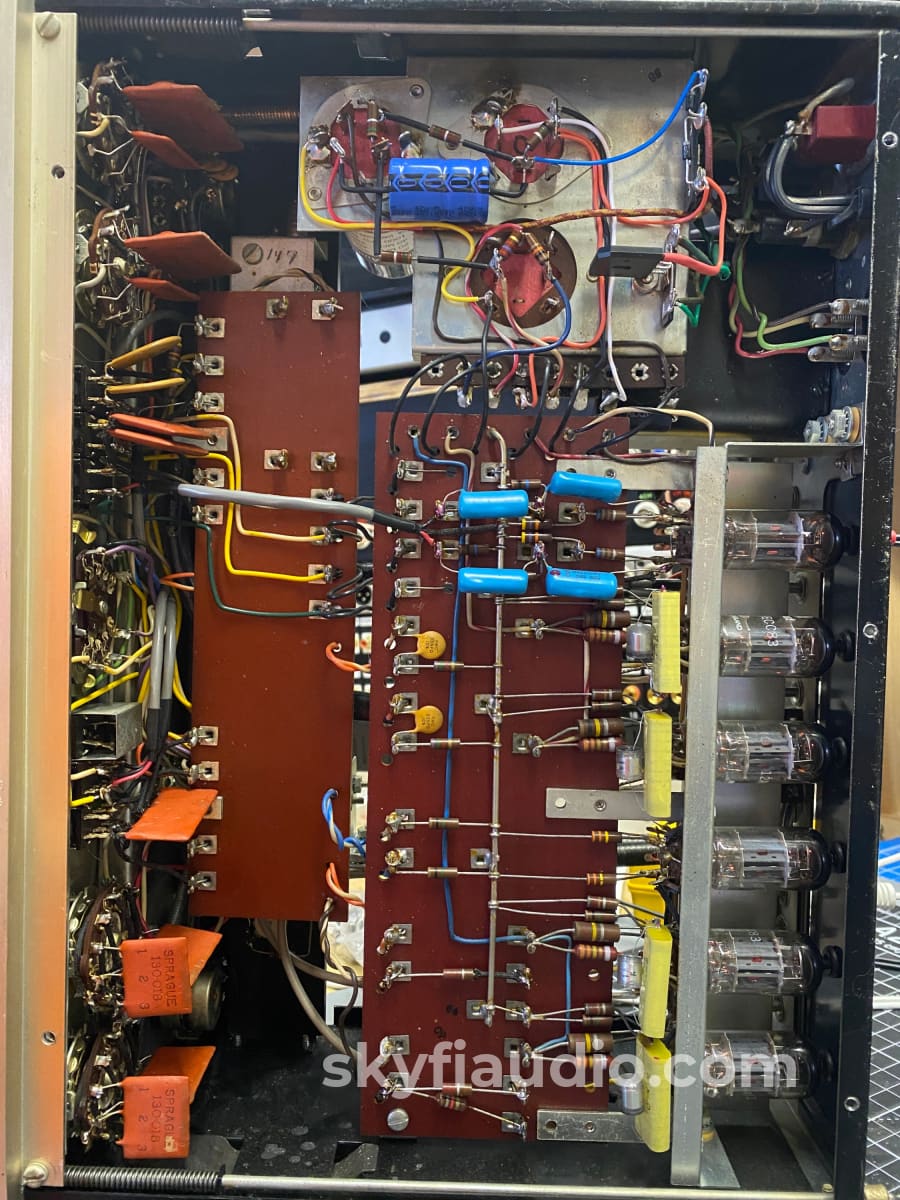 Mcintosh C22 Vintage Tube Preamplifier Restored And Highly Collectible .