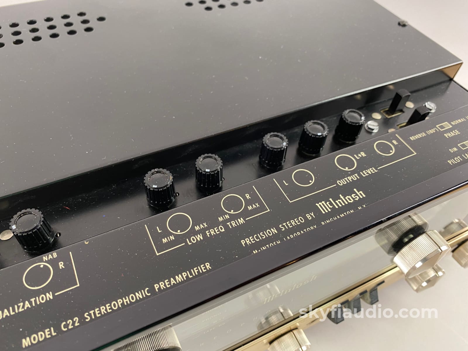 Mcintosh C22 Vintage Tube Preamplifier Restored Highly Collectable