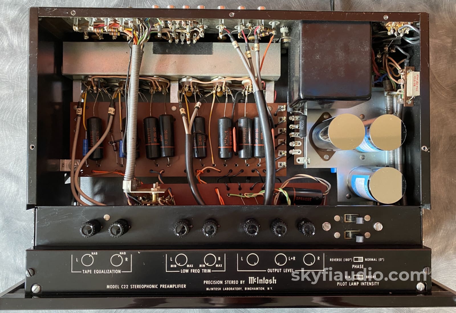 Mcintosh C22 Vintage Tube Preamplifier Restored Highly Collectable