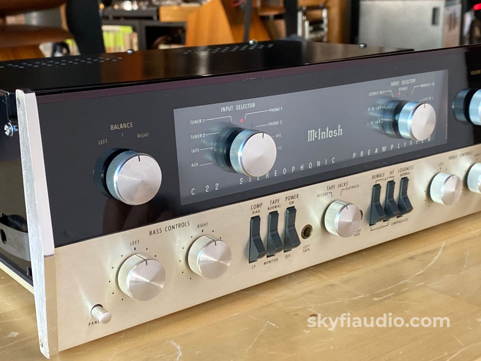 Mcintosh C22 Vintage Tube Preamplifier Restored Highly Collectable