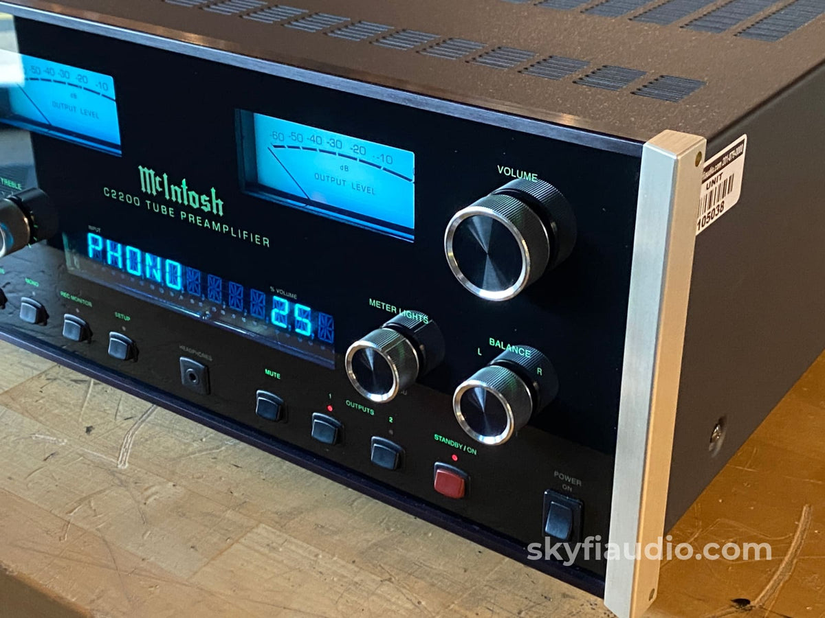 Mcintosh C2200 All Tube Analog Preamplifier - Serviced!