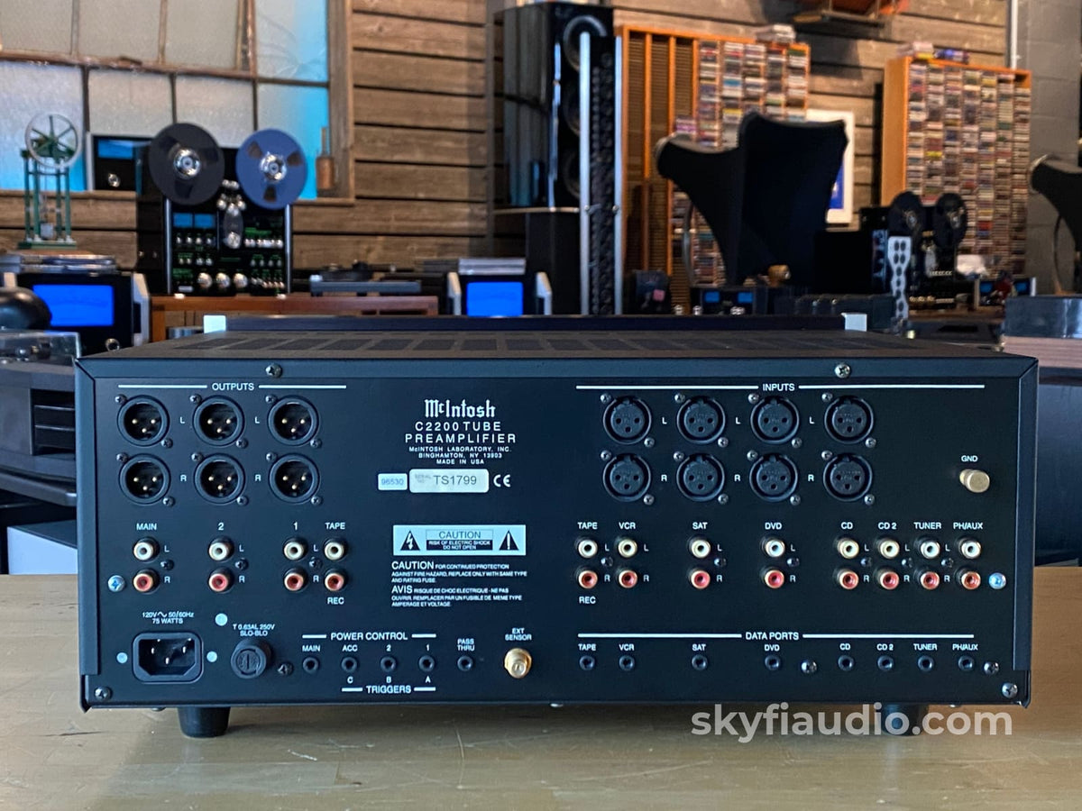 Mcintosh C2200 All Tube Analog Preamplifier - Serviced!