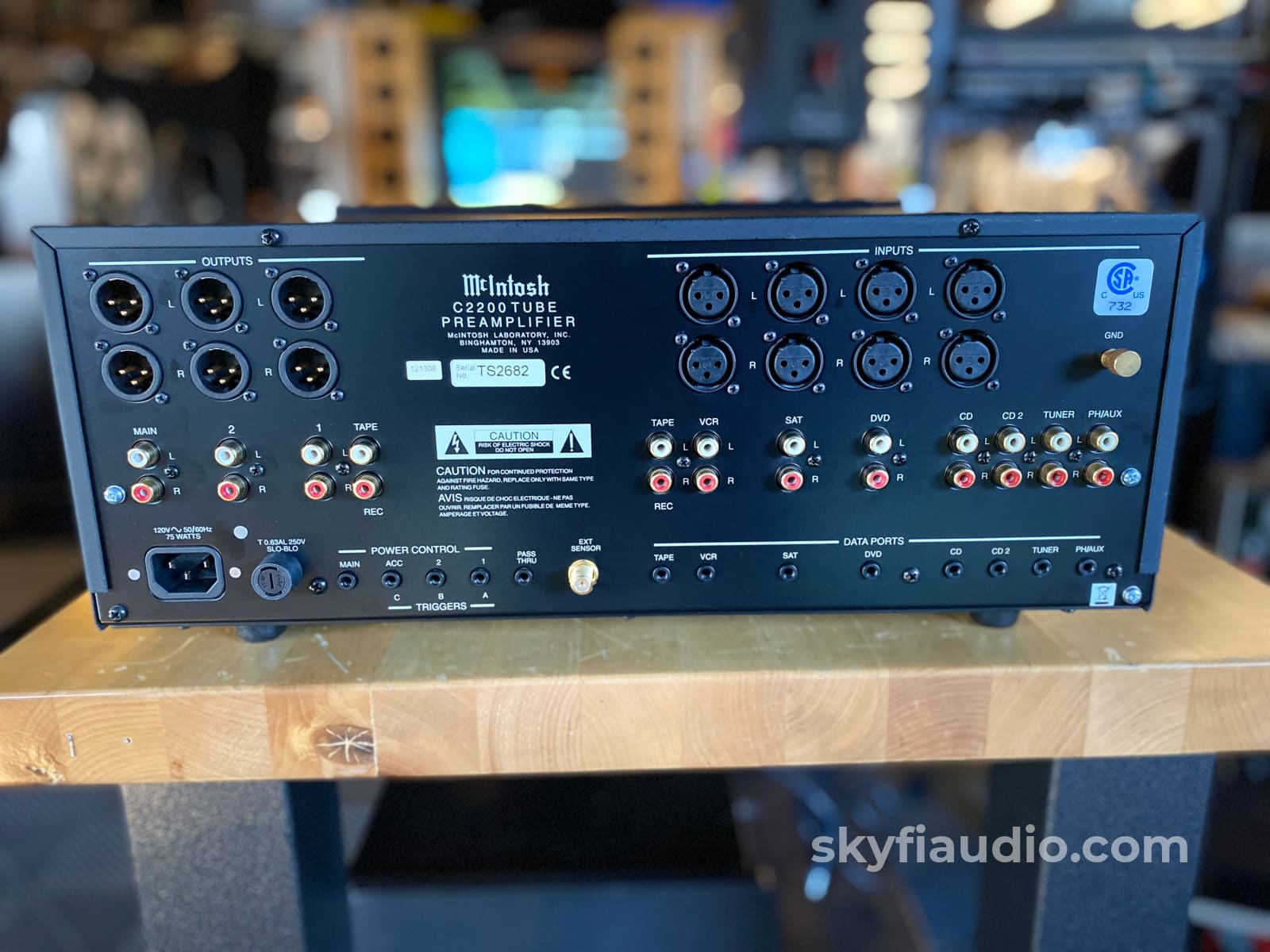 Mcintosh C2200 Tube Preamplifier - All Analog For Purists