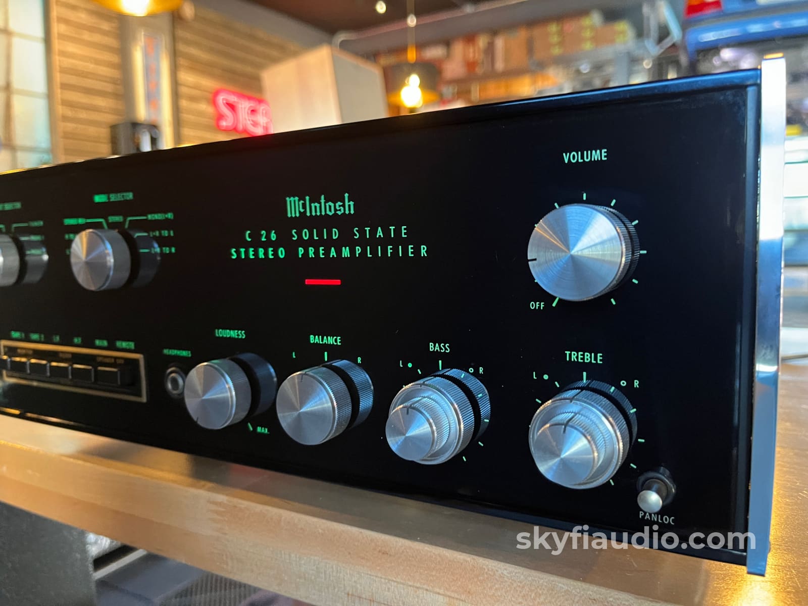 McIntosh C26 Vintage Solid State Preamplifier- Lightly Serviced Preamplifier