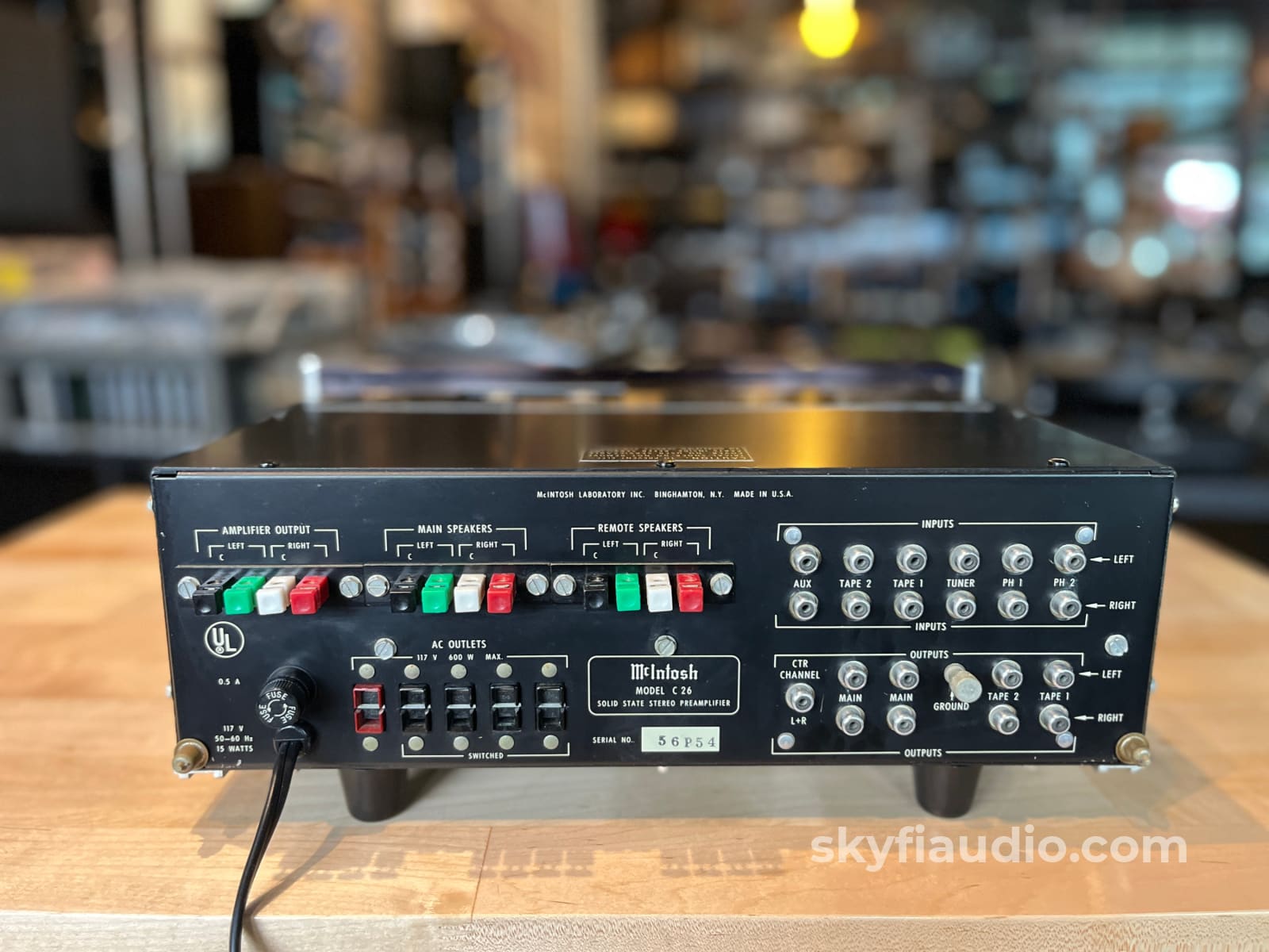 McIntosh C26 Vintage Solid State Preamplifier - Serviced - Preamplifier