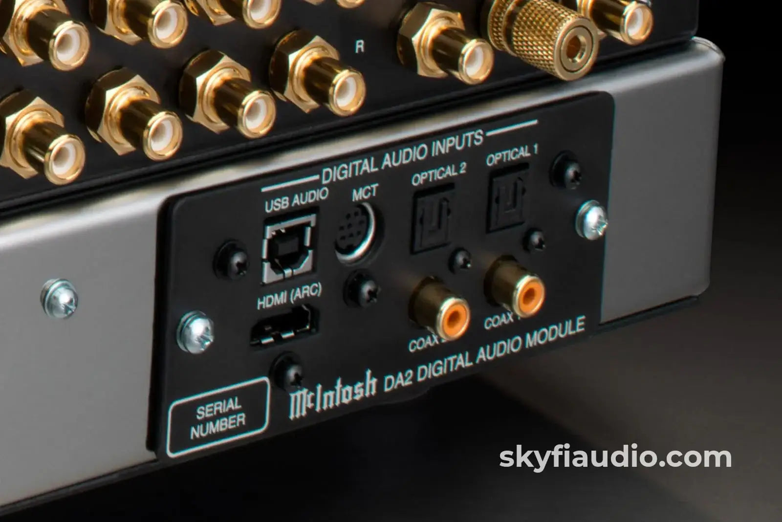 McIntosh C2700 Tube Preamplifier and Quad Balanced DAC - Factory Refurbished - Preamplifier