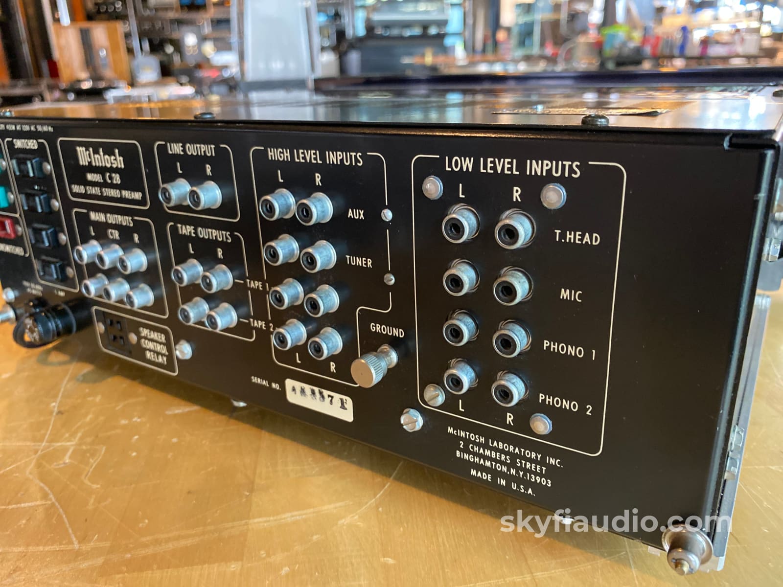 Mcintosh C28 All Analog Vintage Preamp - Clean Preamplifier