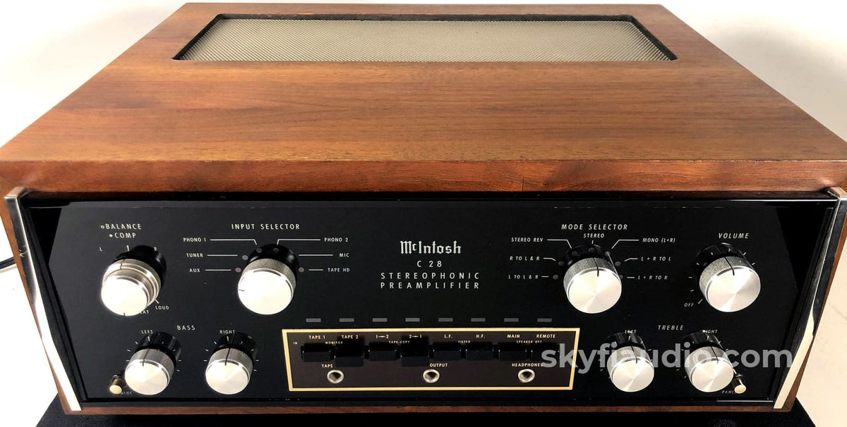 McIntosh C28 Preamp - Complete Collectors Set