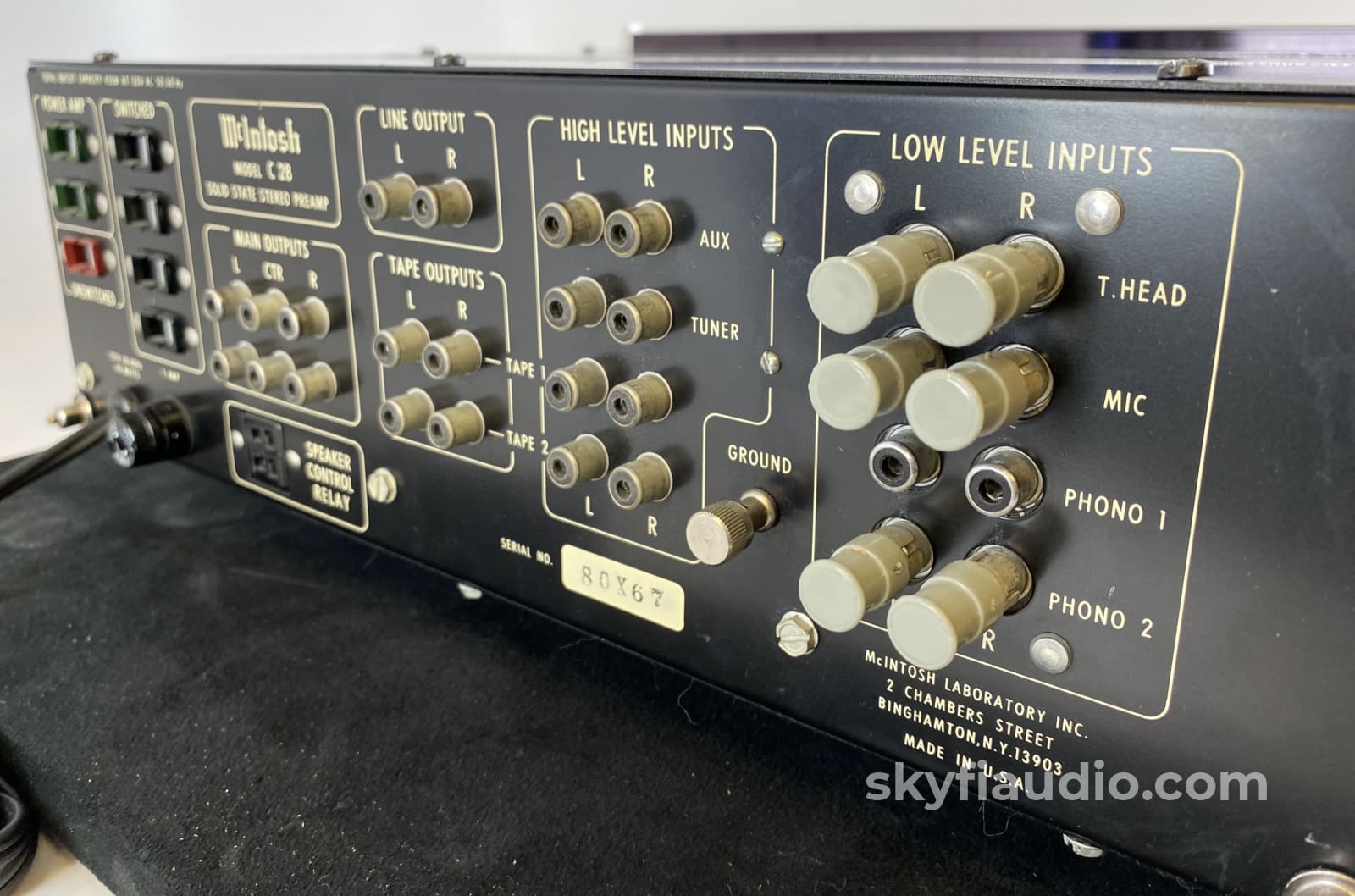 Mcintosh C28 Preamplifier - Fully Restored And Near Mint