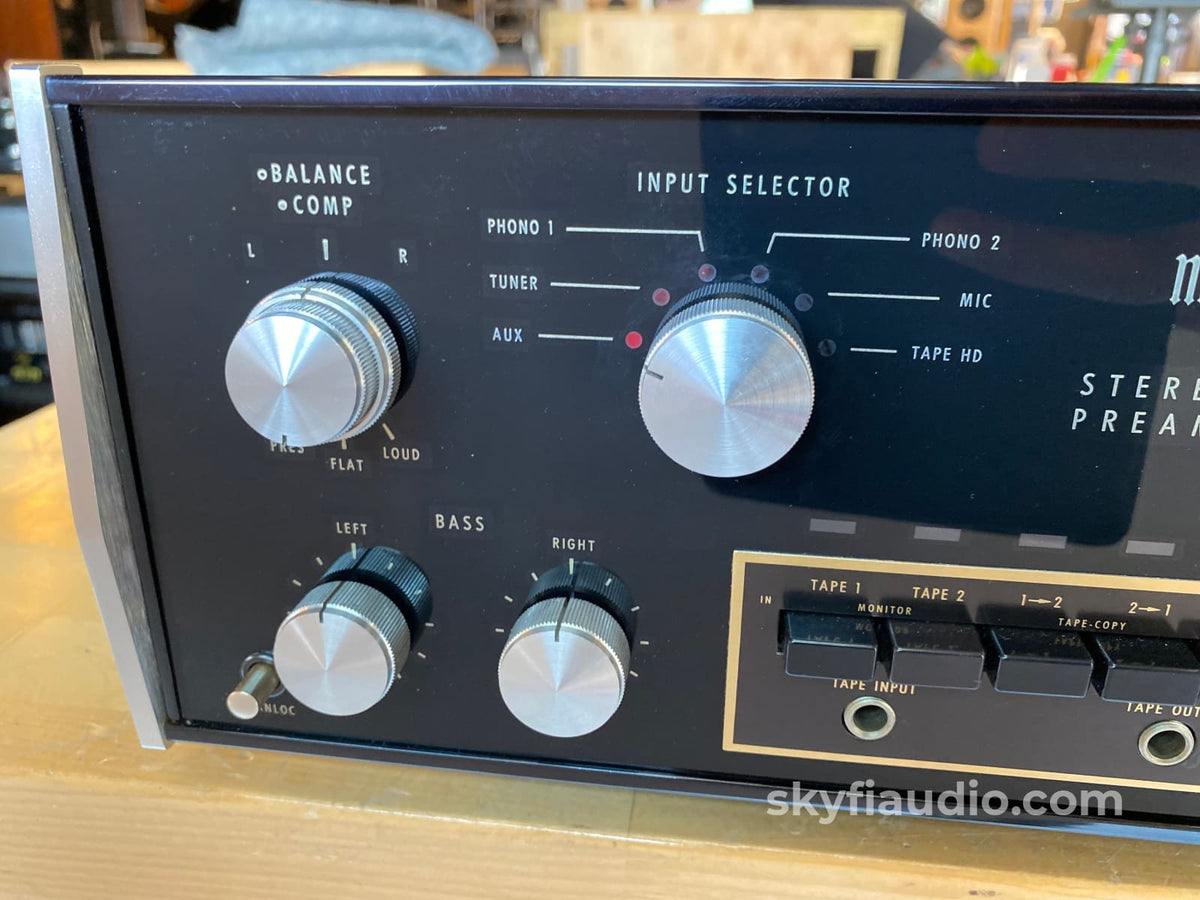 Mcintosh C28 Vintage Analog Preamp With Phono - Serviced Rec0T1O0Myntes6Nd
