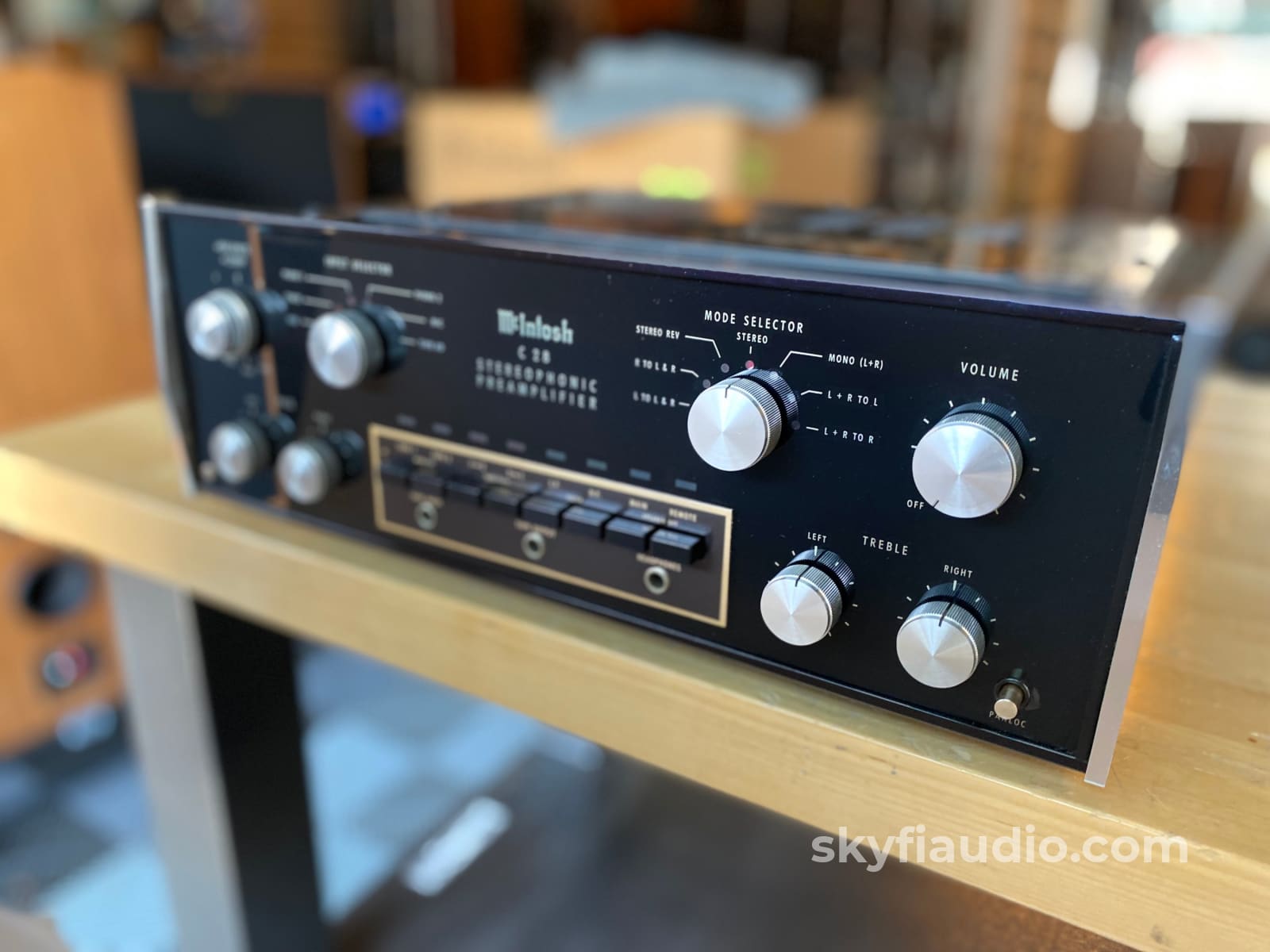 Mcintosh C28 Vintage Analog Preamp With Phono - Serviced Rec0T1O0Myntes6Nd