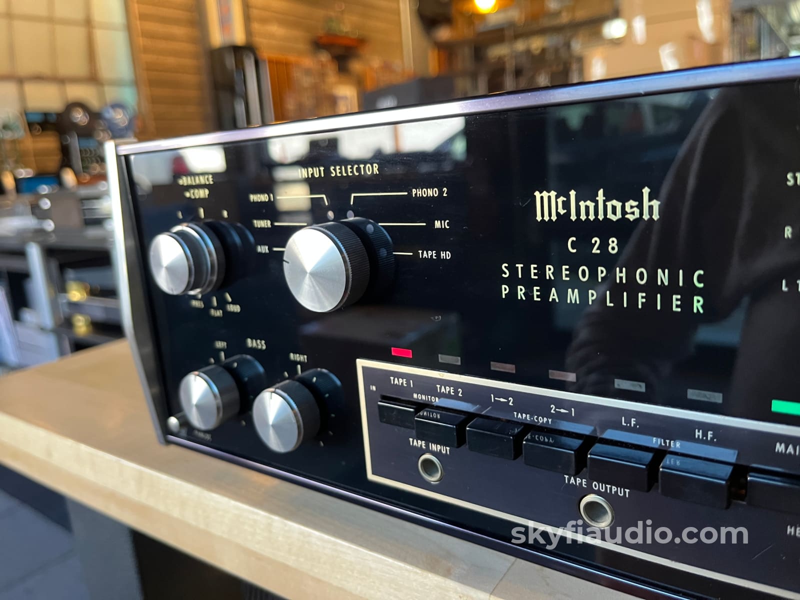 McIntosh C28 Vintage Solid State Preamplifier- Lightly Serviced Preamplifier