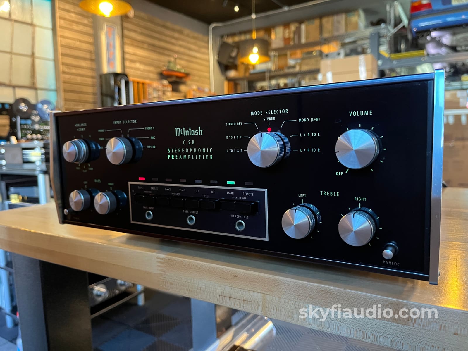 McIntosh C28 Vintage Solid State Preamplifier- Lightly Serviced Preamplifier