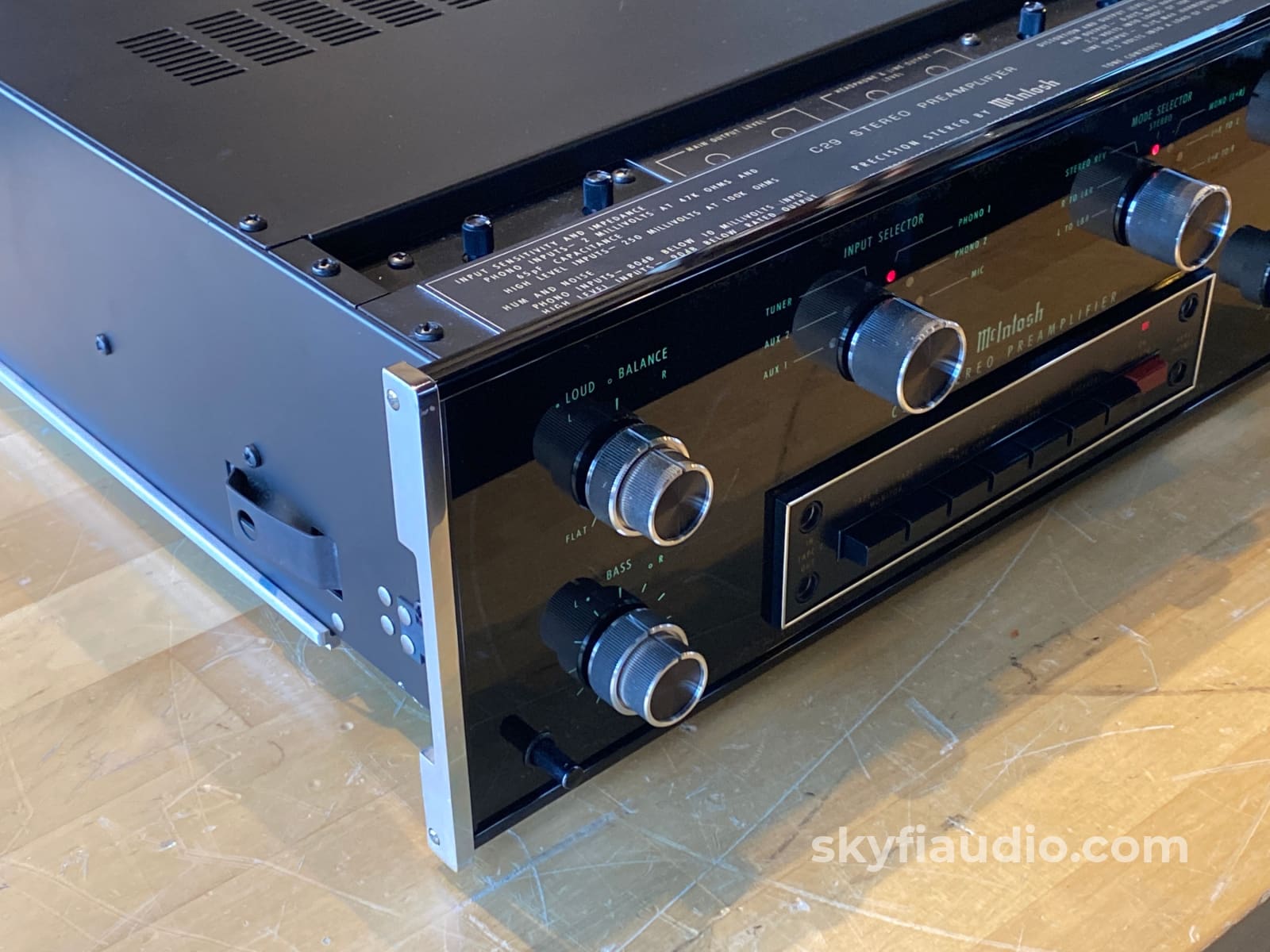Mcintosh C29 Vintage Preamplifier