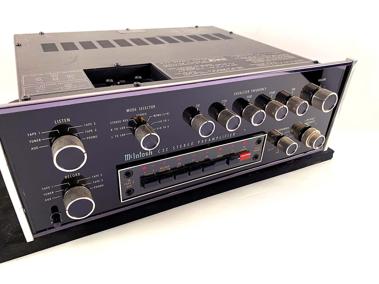 McIntosh C32 Vintage Analog Preamplifier with Phono