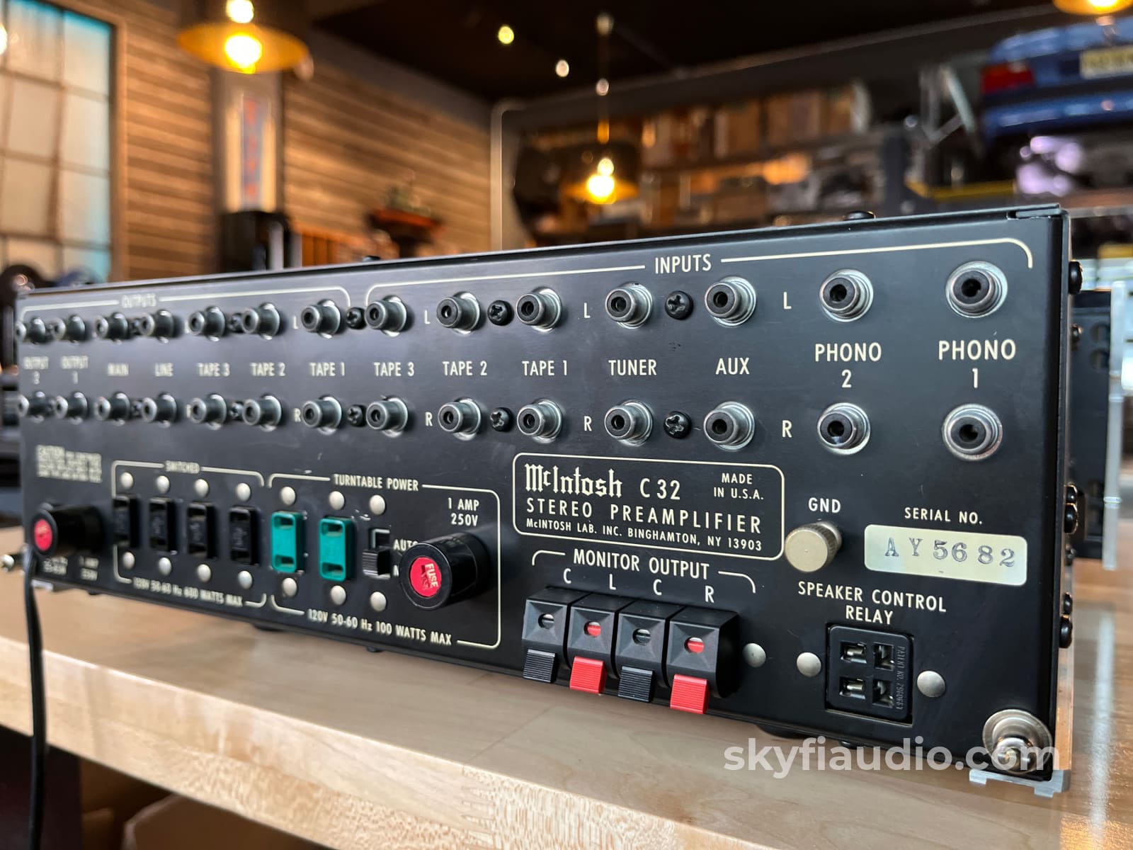 McIntosh C32 Vintage Preamp- SkyFi Overhauled Preamplifier