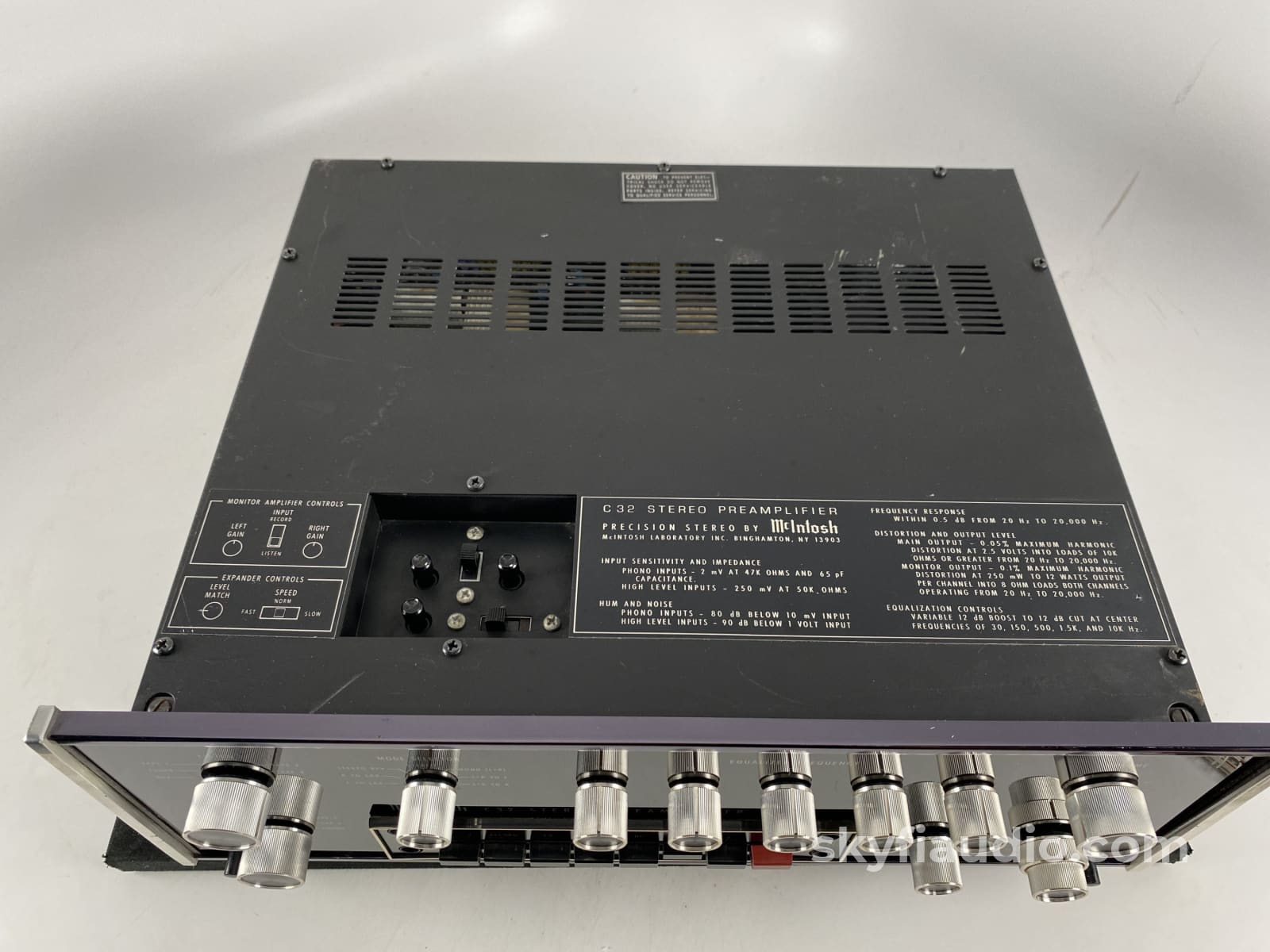 Mcintosh C32 Vintage Preamplifier With Phono