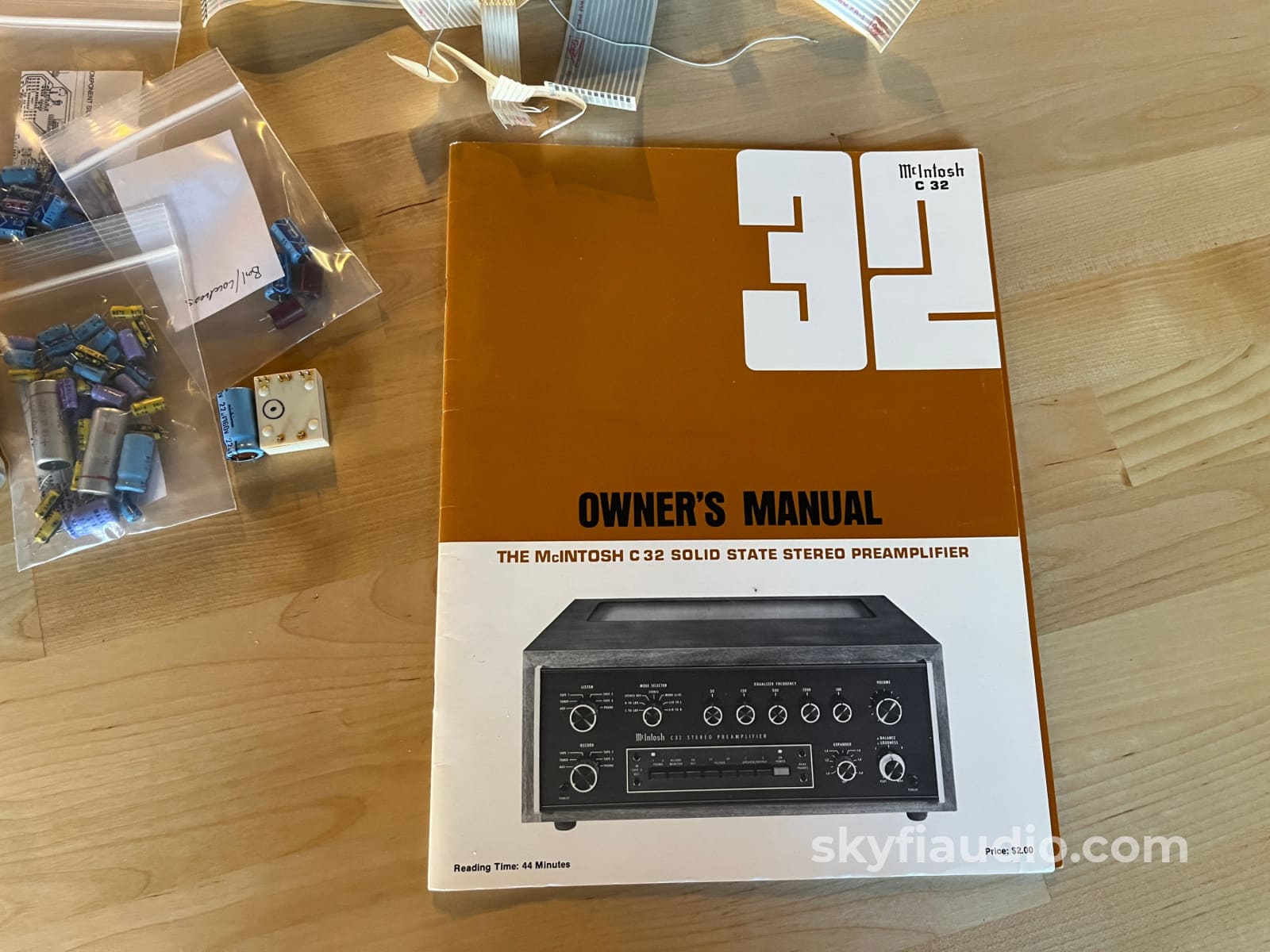 McIntosh C32 Vintage Solid State Preamplifier - SkyFi Overhauled Preamplifier