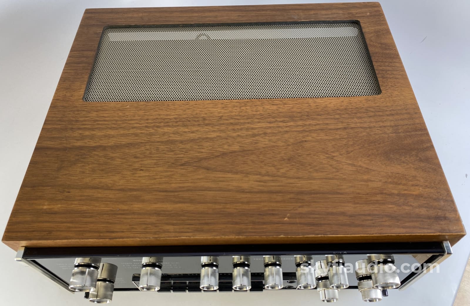 Mcintosh C33 Vintage Audio Preamplifier With Wood Cabinet