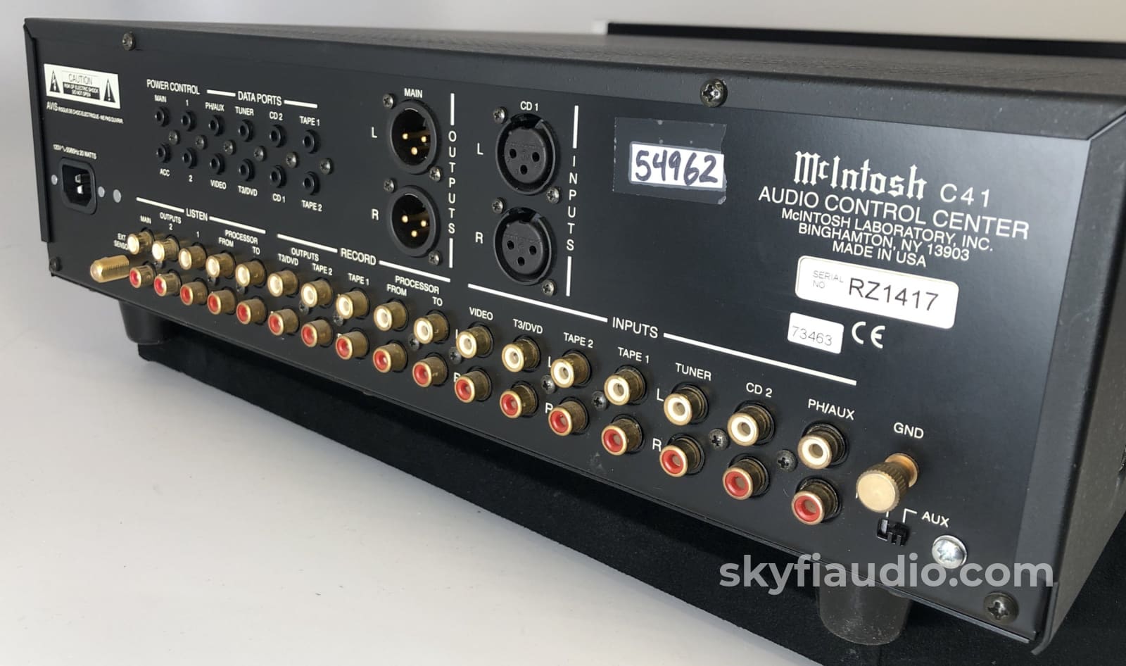 Mcintosh C41 Analog Preamp With Phono Input - Survivor Condition Complete Set Preamplifier